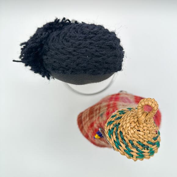 African Cloth Dolls Set – West African & Basotho Tribal Woman Vintage - Picture 10 of 13